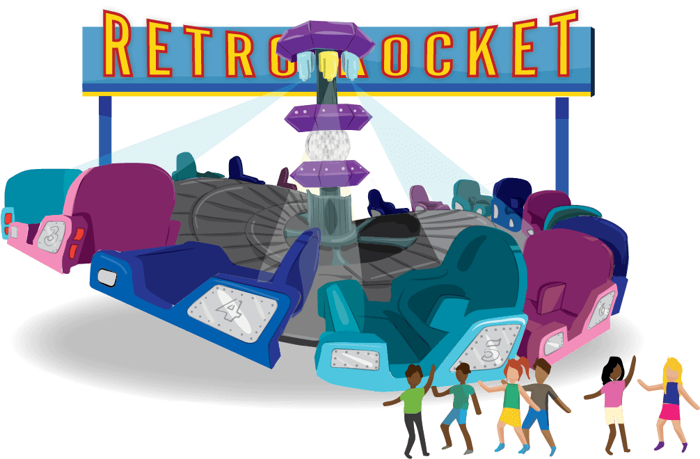Dizzy Turners Retro Rocket